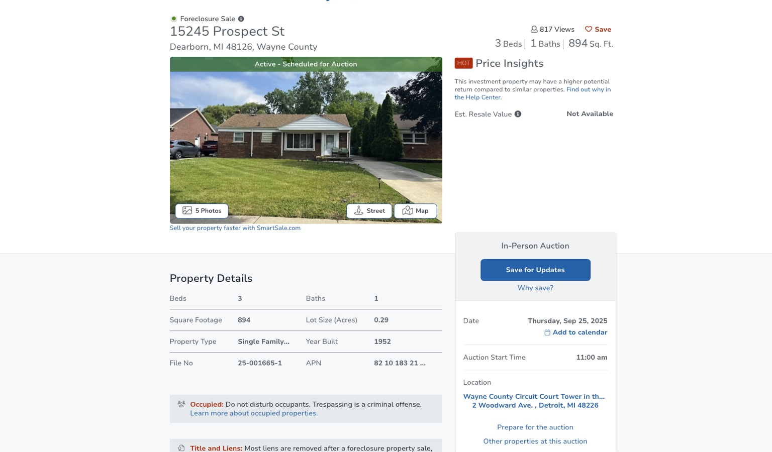 Auction.com foreclosure screenshot
